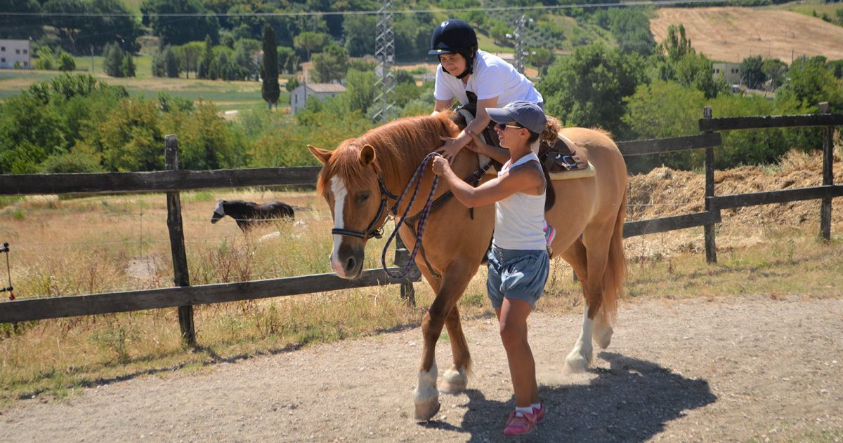 Attività assistita con il cavallo